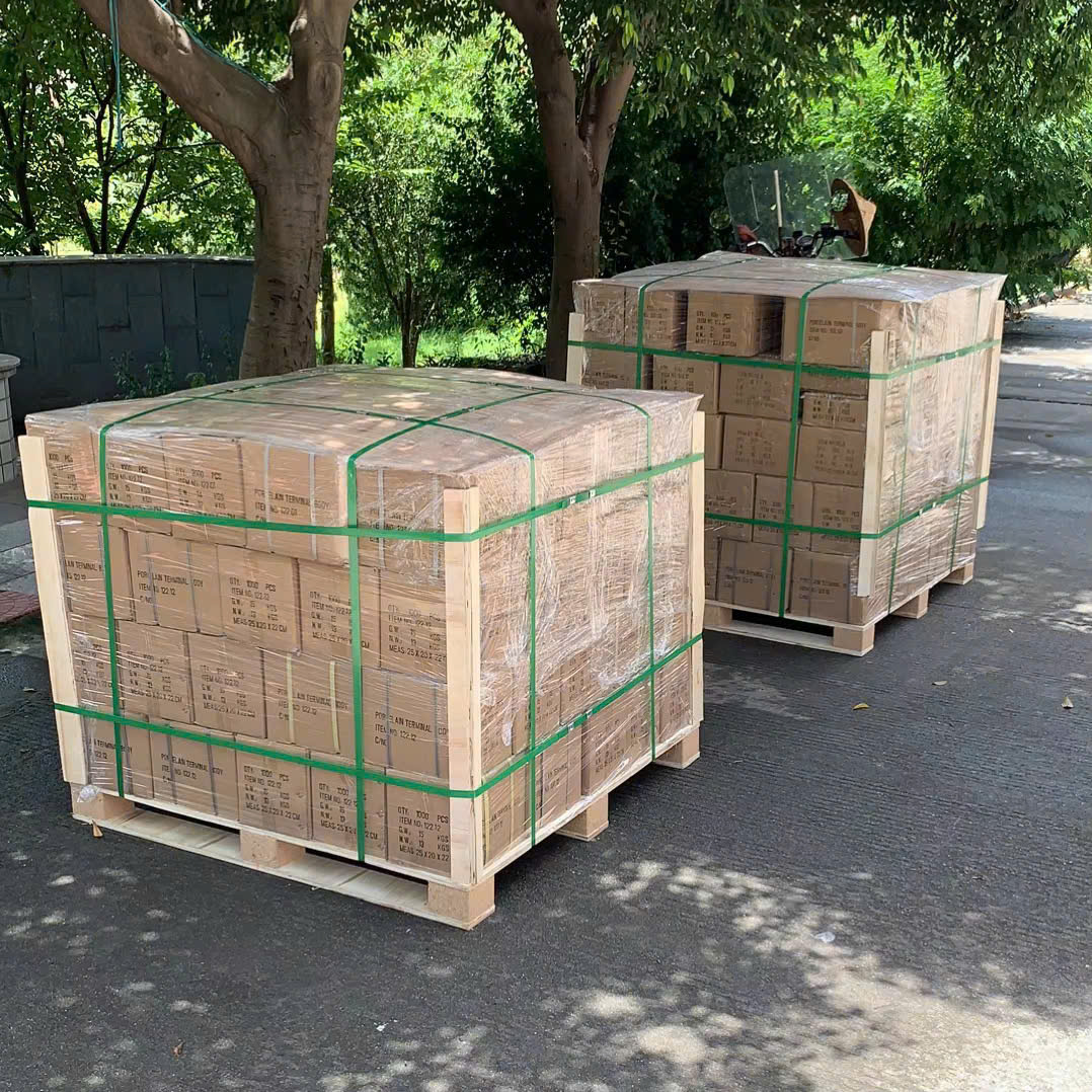 Hàng đóng pallet sẵn sàng giao